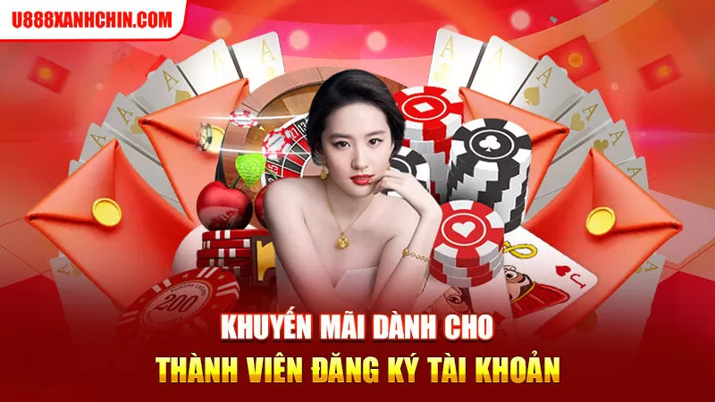 Khuyến mãi dành cho thành viên đăng ký tài khoản