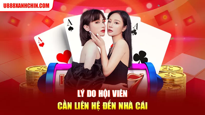 Lý do hội viên cần liên hệ đến nhà cái